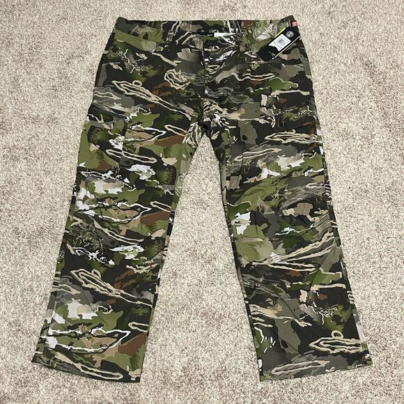 Under Armour Men’s Field Ops Pants Forest Camo UA 1313212-940 Size 42x30 - NWT - Picture 2 of 13